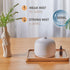 kakoda 500ml Ceramic Essential Oil Diffusers for Home Large Room, Aromatherapy Scent Air Diffuser Ultrasonic Aroma