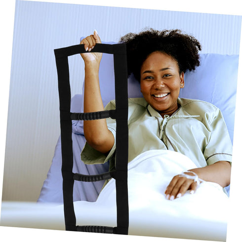 IMIKEYA Bed Ladder Assist Strap - Pull Up Support for Elderly Adults - Bed Rails for Sitting and Standing Ideal