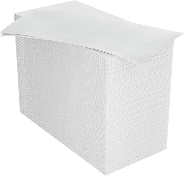 100PACK Disposable Hand Towels for Bathroom, Soft and Absorbent Paper Guest Towels for Kitchen, Parties, Weddings