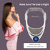 Neck Stretcher, 360 Degree Adjustable Neck Support, Ergonomic Cervical Traction Device for Pain Relief