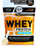 Whey Protein Powder, Unflavored, Unsweetened, Keto Friendly, 2lb, Low Carb, Low Calorie, No Soy, Made in USA