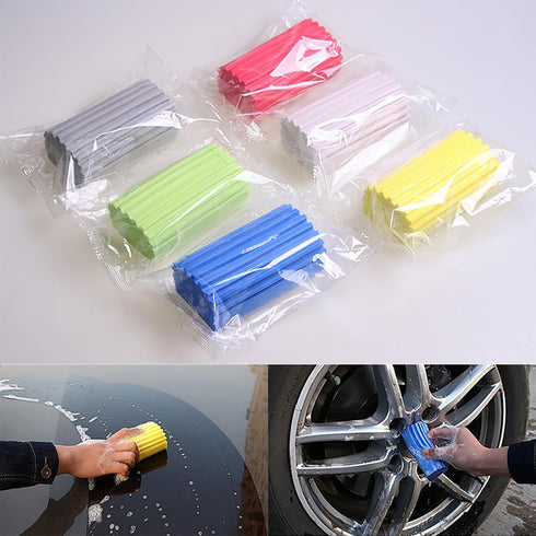 UpTuoLi 3-Pack Damp Clean Duster Sponge, Sponge Cleaning Brush, Reusable Cleaner Sponges, Duster for Cleaning Blinds