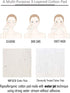 Premium Real Natural Cotton Pads for Face – Lint Free 3 Layers Cotton Squares, 300 Count