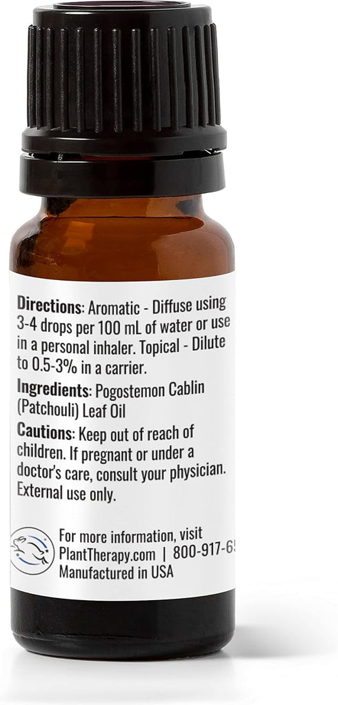 Plant Therapy Aged Dark Patchouli 10 mL (1/3 oz) - 100% Pure, Undiluted Natural Aromatherapy Oil