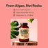 Calcium Supplement with Vitamin K2 & D3, Magnesium, Zinc, Boron - Whole Food Mineral Complex for Bone Strength - 90