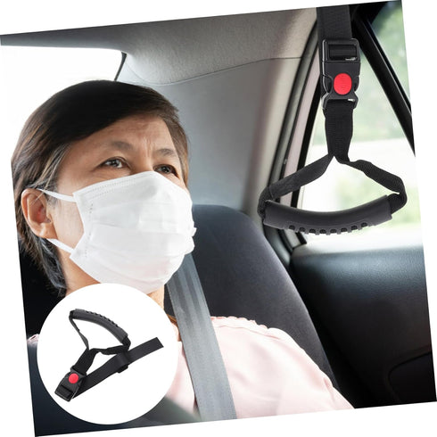 Portable Lift Aid Strap Handle for Elderly and Disabled Ergonomic Car Assist Device for Safe Transfers from Vehicles