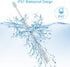 Sonic Rechargeable Electric Toothbrush for Adults & Kids, 48,000VPM, 4 Replacement Brush Heads, White