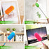 4 Pcs Washable Microfiber Feather Duster - Extendable Pole and Bendable Head for Cleaning
