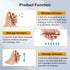 T-Bar Trigger Point Massager Tool - Copper Deep Tissue Massage Tool, Witha Small Massage Pen, for Neck Shoulder Back