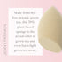 Jenny Patikin Pure Luxury Green Tea Makeup Sponge - Organic Beauty Blender for Flawless Face Makeup Blending