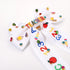 Teacher Hair Bows for Women | Jeweled Satin Ribbon ABC Pencil Hair Bow Clips for Teacher Appreciation Gifts