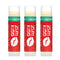Indigo Wild Zum Kiss Stick - Natural Lip Balm with Organic Beeswax, Peppermint Flavored Hydrating Lip Moisturizer 3 Pack