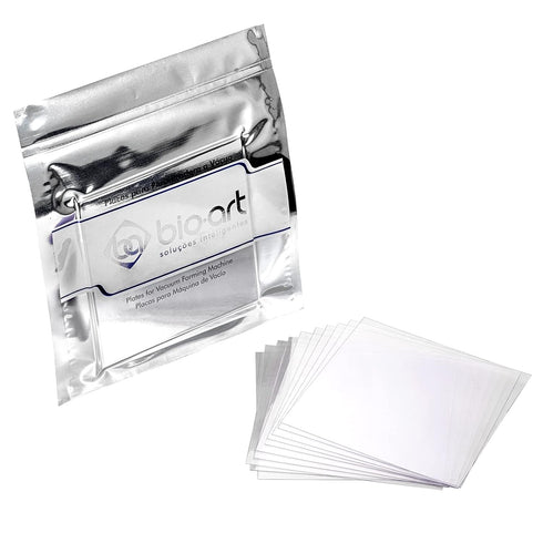 Dental Soft Splint, 10 Sheets 2.0 mm Dental Lab Thermoforming Material for Vacuum Forming Machine 5'' x 5''