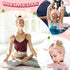 Spa Headband Facial Makeup Head Band, Microfiber Coral Fleece Snail Cartoon Hair Accessories for Washing Face (Pink)