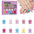 TOMICCA Kids Nail Polish, 10 Colors Quick Dry Peel Off Water Based Rainbow Nail Polish for Toddler Teen