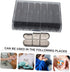 Portable Weekly Medicine Organizer Case Storage Container for Travel and Home Lightweight Pill Dispenser Box Featuring