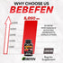 BEBEFEN Berberine Capsules - 5050mg Formula with Black Pepper Extract - 90 Capsules for Immune Support