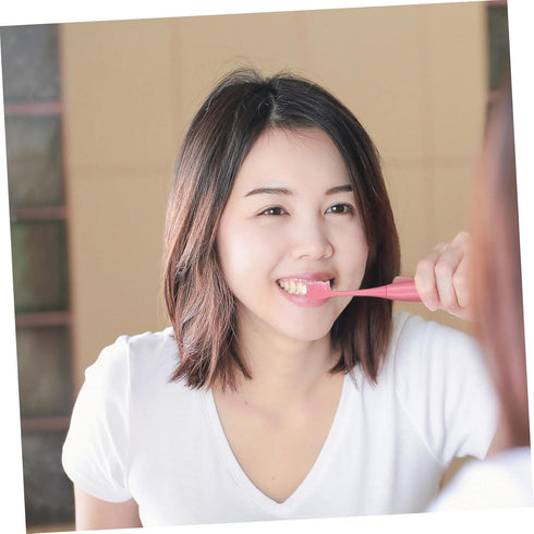 Portable Sonic Electric Toothbrush for Adults Ergonomic Design Vibration for Teeth Cleaning Compact Travel-Friendly