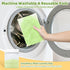 Reusable Microfiber Pads Compatible with Sweeper Mop, Washable Wet Pads Refill & Highly Absorbent Dry Sweeping Cloths