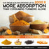 Turmeric Curcumin Supplement 2600mg with Organic Ginger & Turmeric, 95% Curcuminoids, BioPerine for Best Absorption