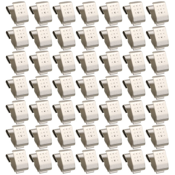50pcs 1 Cell Spring Steel Nickel Plating Leaf Spring Battery Contact