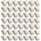 50pcs 1 Cell Spring Steel Nickel Plating Leaf Spring Battery Contact