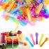 Mini Spoons - 100PCS Disposable Dessert Spoons, Plastic Cutlery for Ice Cream, Cake, Jelly, Pie, Yogurt, Party