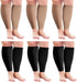 Syhood 6 Pairs 3XL Wide Plus Size Calf Compression Socks Leg Brace Socks,