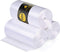 4 Gallon Trash Bags - 300 Small Mini Garbage Bags, 17" x 18" Clear Waste Basket Liners, Bulk Plastic Bathroom