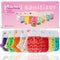 PeppyHands 8 Pcs Hydrating Hand Sanitizer Spray, 8 Scents, 10.8 FL. OZ. Portable