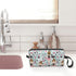 YISHOW Adorable Ballet Dancer Makeup Bag - Travel Cosmetic Toiletry Organizer Case for Women