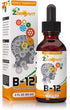 Vitamin B Complex Liquid Drops with Fast Absorption - Super B Liquid Complex Vitamins B2, B3, B5, B6 & B12