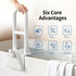 YUAN LIN 3.1 6.7 Inch 300 lbs Bathtub Handle and Grab Bar, Bathtub Safety Rail with Non-Slip Grip for Seniors, Elderly