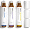 Benatu Essential Oil Roll On Set (Dream, Lavender, Chamomile), Aromatherapy Roller for Massage and Body Skin Care