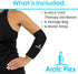 Arctic Flex Ice Sleeve - Hot & Cold Compression Wrap for Knee, Elbow, Arm Pain Relief, Reusable Therapy Compress