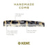 Kent F3T Fine Tooth Comb for Hair Care, Dandruff Comb for Men and Women, Parting Comb with Fine Teeth
