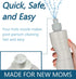 Perineal Lavette Irrigation Bottle for Postpartum Care, 8OZ Pack of 2, Premium Portable Bidet for Women