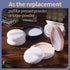 Teenitor 3pcs Powder Puff, Setting Powder Puff 2.36 Inch, Soft Powder Applicator for Loose & Pressed Powder, Face Puff