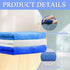 6 Pcs Extra Large Microfiber Cleaning Cloth, 20" x 30" Washable Reusable Floor Cloth Rags, Microfiber Towels for