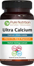 Pure Nutrition Ultra Calcium Citrate 1000mg, Highly Absorbable Calcium Supplement with Vitamin D, Zinc, Magnesium