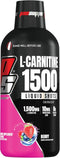 PROSUPPS L-Carnitine 1500 Stimulant Free Liquid Shots for Men and Women - Energizer Workout Drink, 31 Servings, Berry
