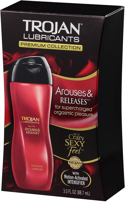 TROJmN 3 oz, 2 Lubricants Arouses and Releases, fl Boxes