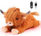 Highland Cow Heating Pad for Period Cramps Menstrual Pain Relief, Portable Electric