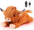 Highland Cow Heating Pad for Period Cramps Menstrual Pain Relief, Portable Electric