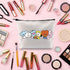 TOBGBE Album Inspired Gift Song Friends Zipper Pouch Bag, Friends Lyrics Makeup Bag for Singer Idea