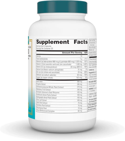 Source Naturals Wellness Formula, Advanced Immune Support, 120 Capsules