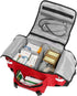 Empty First Aid Bag for Emergency Trauma Medical Organizer, Shoulder Carry Bag 13 x 9 x 7, Red