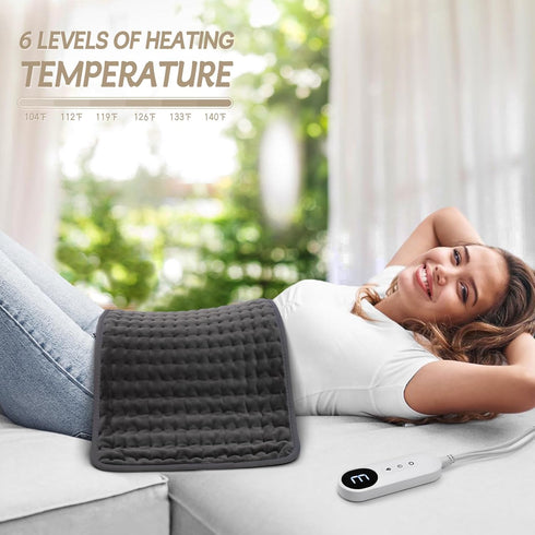 Heating Pad Christmas Gifts - Heat Pads for Back Pain Relief, Cramps, Neck, Shoulder, Machine Washable