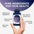 MD. Life Potassium Magnesium Supplement - 90 Capsules, High Absorption Magnesium Complex for Vascular Health