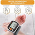 Automatic Wrist Blood Pressure Monitor with Adjustable Cuff, 2AAA Battery, Storage Case, Irregular Heartbeat Detector
